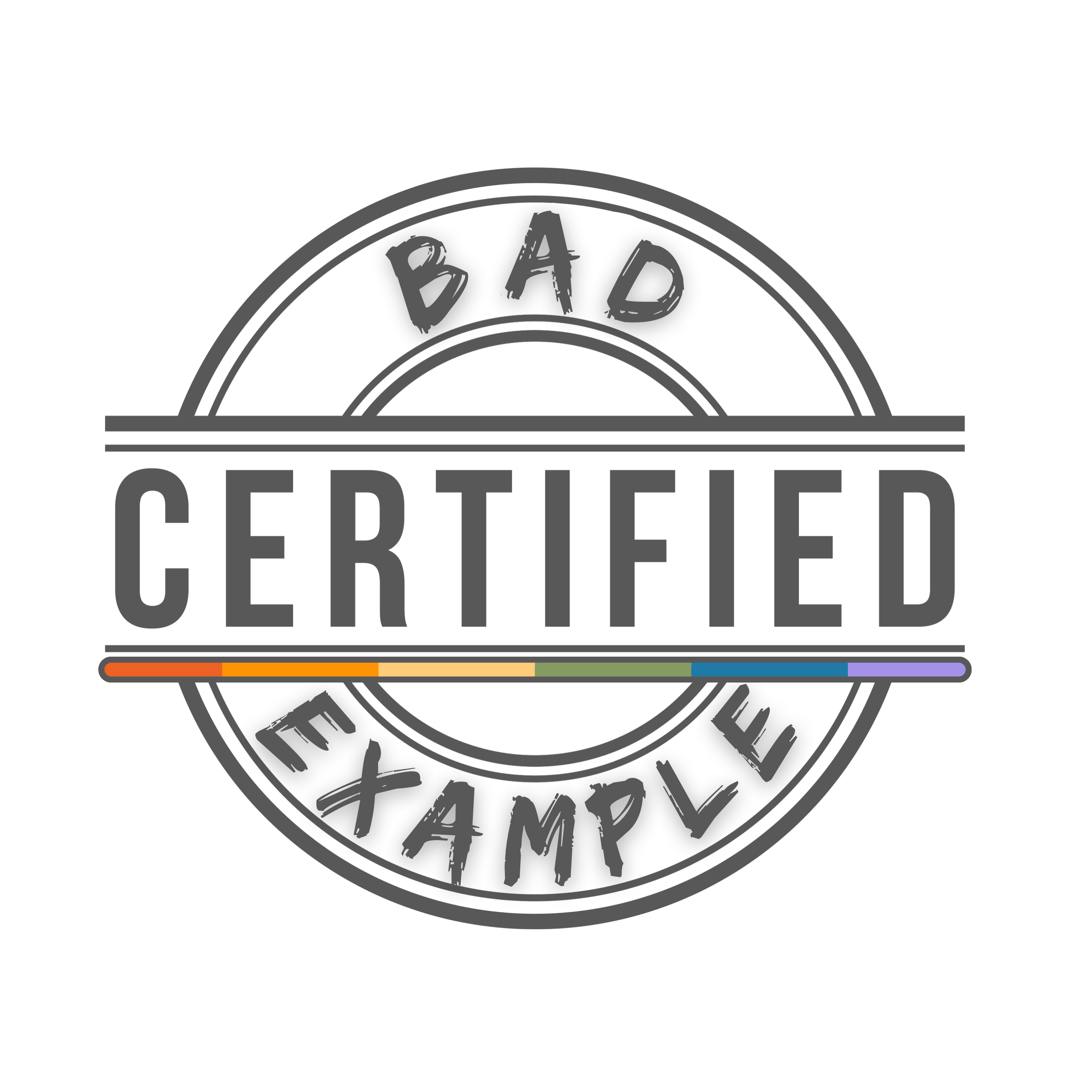 Certified Bad Example logo